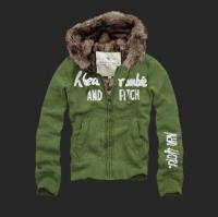 heren abercrombie fitch full-zip hooded fur outwear new york diepgroen Winkel Arnhem z90sl801